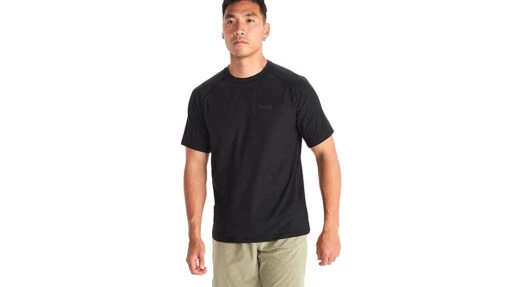 Marmot Windridge Short Sleeve - Men's -Marmot Camping Shop opplanet marmot windridge short sleeve mens black small m14154 001 s main