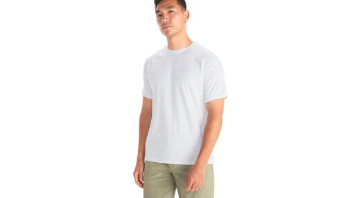 Marmot Windridge Short Sleeve - Men's -Marmot Camping Shop opplanet marmot windridge short sleeve mens white small m14154 080 s main